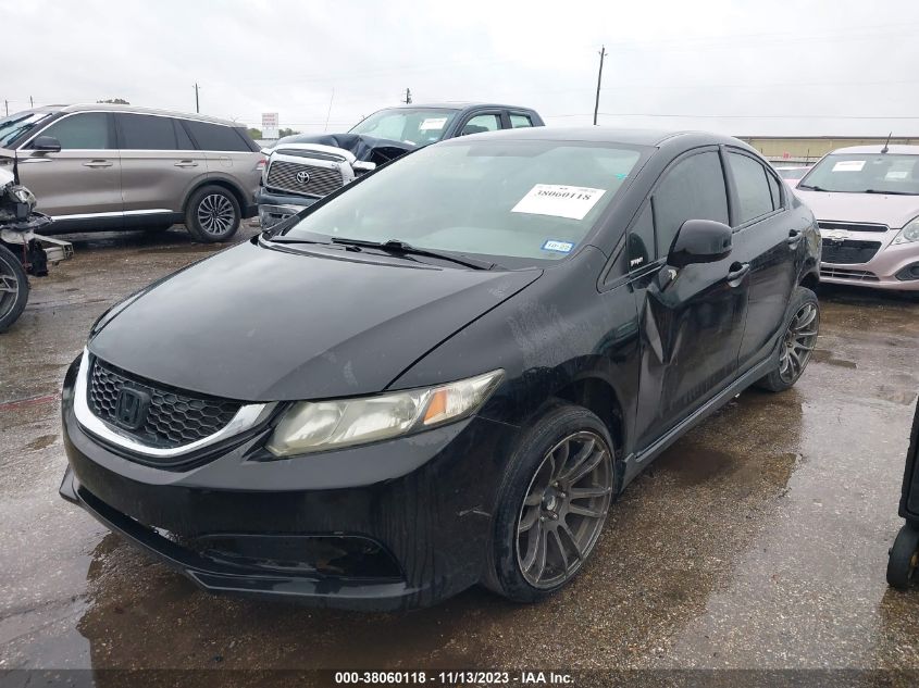 2012 Honda Civic Lx VIN: 2HGFB2F59CH565450 Lot: 38060118