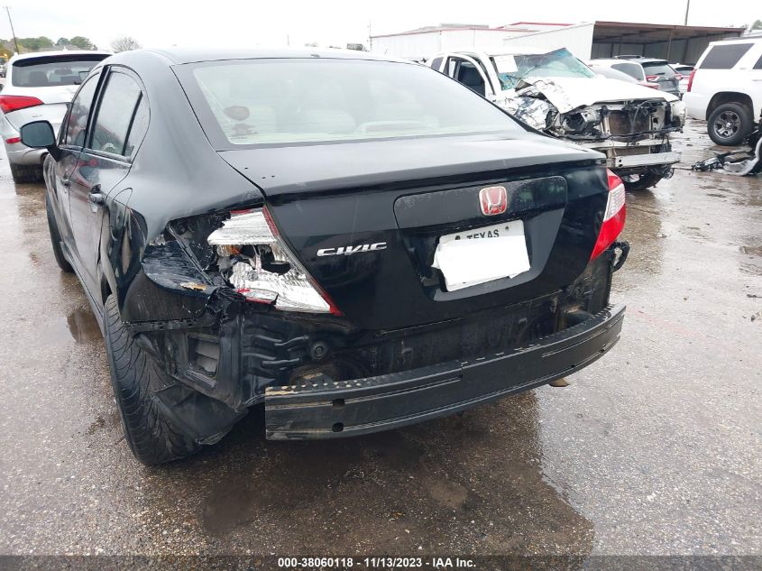 2HGFB2F59CH565450 2012 Honda Civic Lx