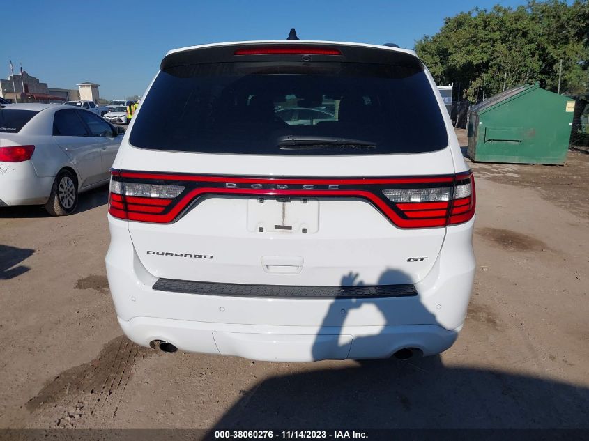 2023 Dodge Durango Gt Plus Rwd VIN: 1C4RDHDG2PC596402 Lot: 38060276