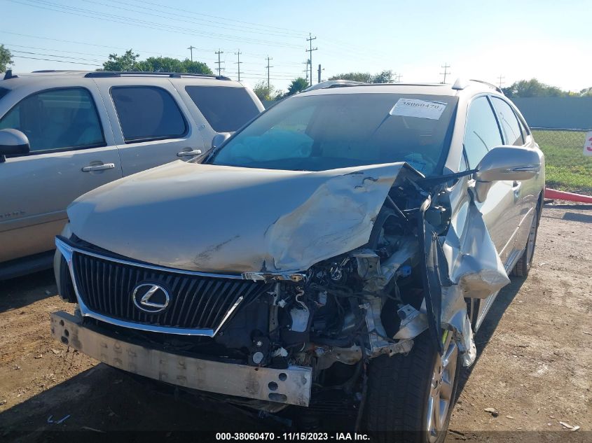 2011 Lexus Rx 350 VIN: 2T2ZK1BA0BC050852 Lot: 38060470