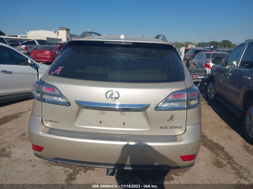 2011 Lexus Rx 350 VIN: 2T2ZK1BA0BC050852 Lot: 38060470