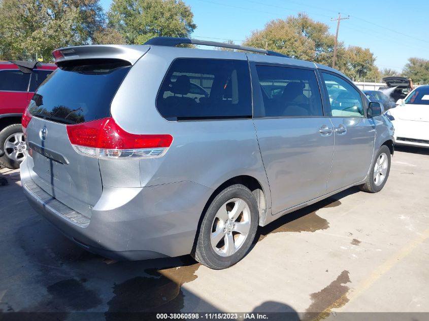 2014 Toyota Sienna Le V6 8 Passenger VIN: 5TDKK3DC8ES436138 Lot: 38060598