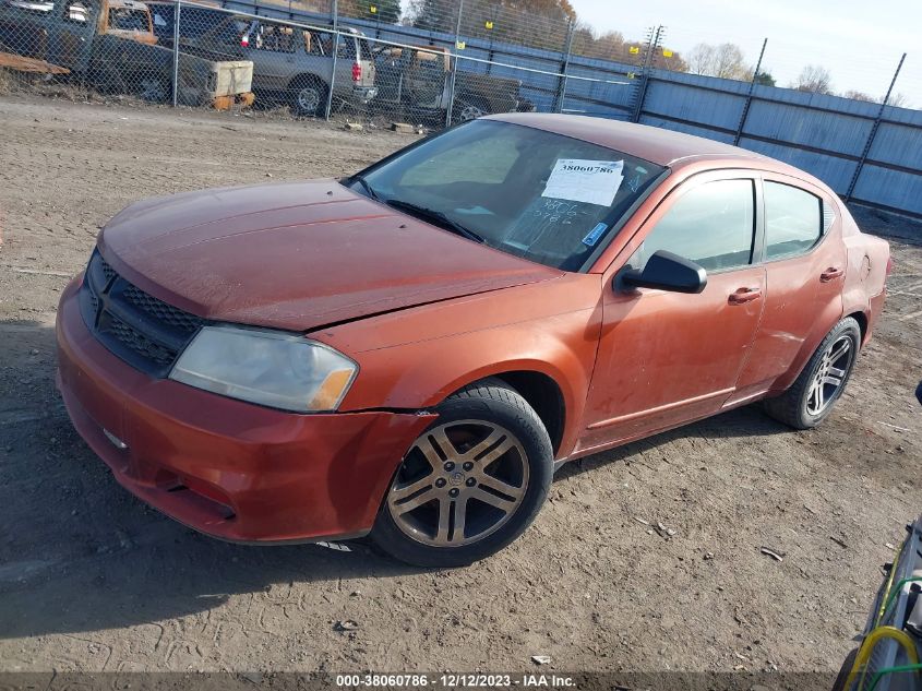 2012 Dodge Avenger Se VIN: 1C3CDZABXCN247575 Lot: 38060786