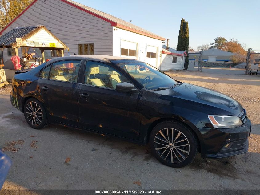 2016 Volkswagen Jetta Sedan 1.8T Sport VIN: 3VWD17AJ1GM260801 Lot: 38060824