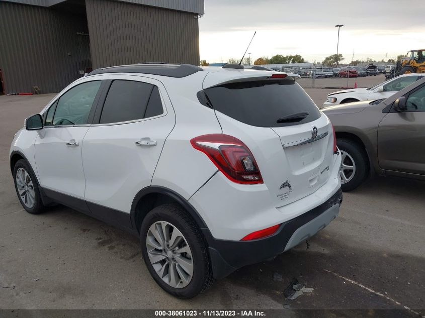 2019 Buick Encore Awd Preferred VIN: KL4CJESB6KB840078 Lot: 38061023