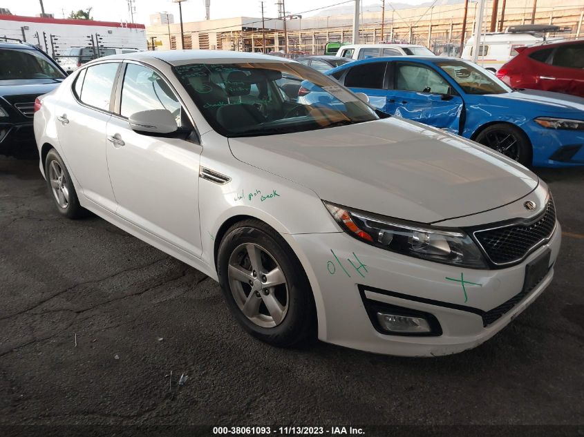 2015 Kia Optima Lx VIN: JTDKN3DU8C1513794 Lot: 38061093