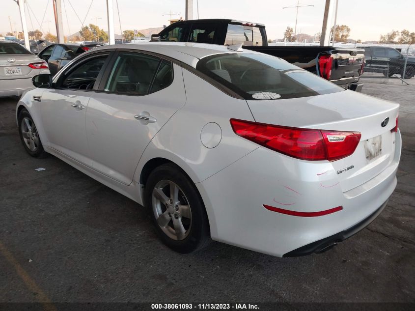 2015 Kia Optima Lx VIN: JTDKN3DU8C1513794 Lot: 38061093