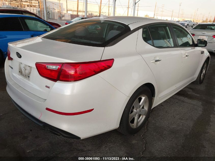 2015 Kia Optima Lx VIN: JTDKN3DU8C1513794 Lot: 38061093