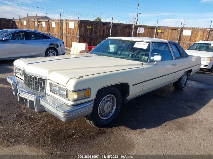 1976 Cadillac Deville VIN: 6D4756Q110355 Lot: 38061097