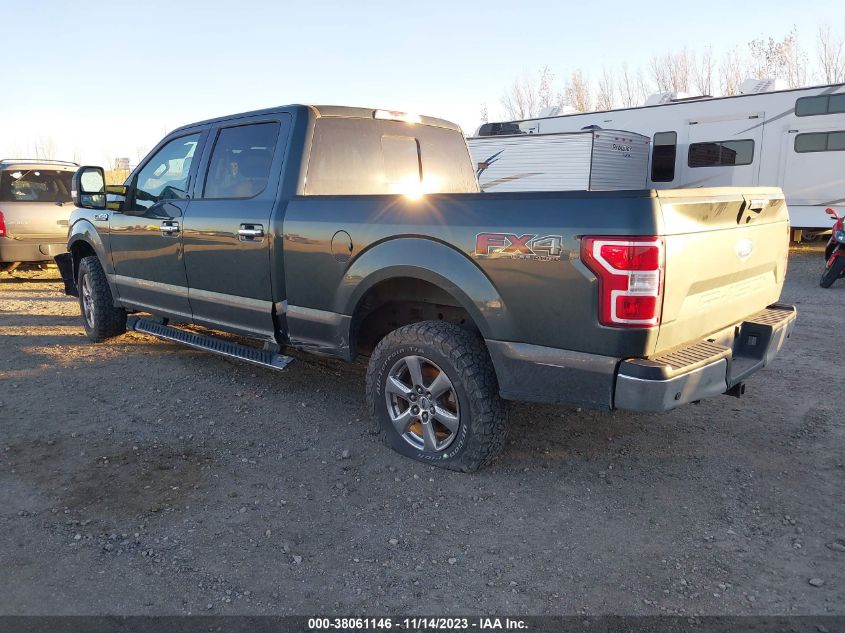 2018 Ford F-150 Xlt VIN: 1FTFW1E58JKC41135 Lot: 38061146