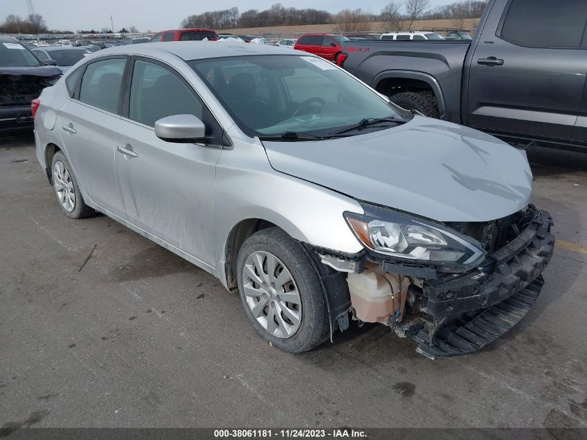 2017 Nissan Sentra Sv VIN: 3N1AB7AP8HY217075 Lot: 38061181