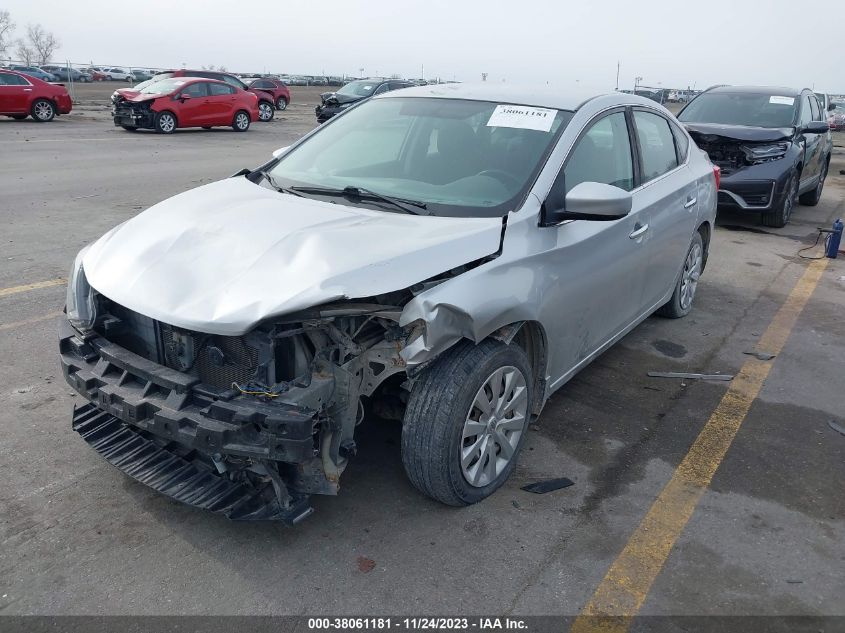 2017 Nissan Sentra Sv VIN: 3N1AB7AP8HY217075 Lot: 38061181