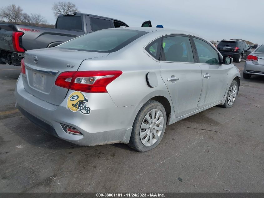 2017 Nissan Sentra Sv VIN: 3N1AB7AP8HY217075 Lot: 38061181