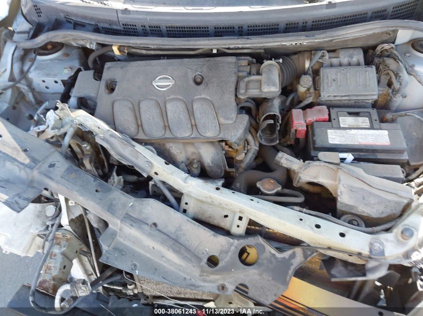 2010 Nissan Versa 1.8S VIN: 3N1BC1AP7AL412411 Lot: 38061243