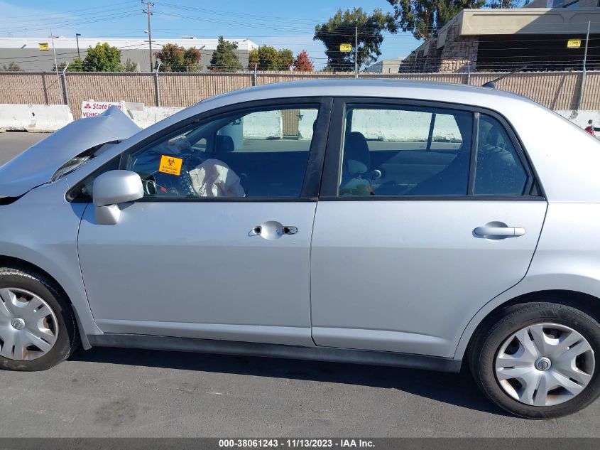 2010 Nissan Versa 1.8S VIN: 3N1BC1AP7AL412411 Lot: 38061243