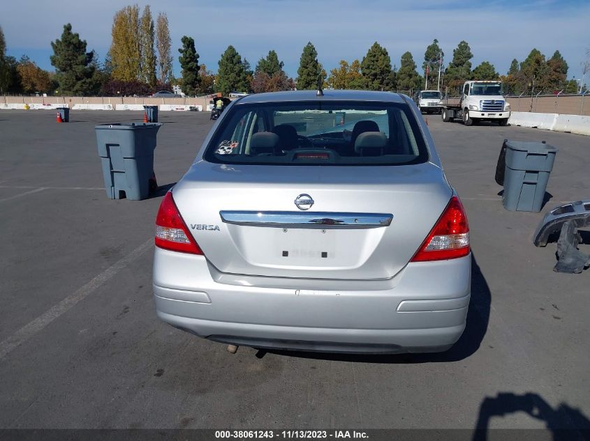 2010 Nissan Versa 1.8S VIN: 3N1BC1AP7AL412411 Lot: 38061243