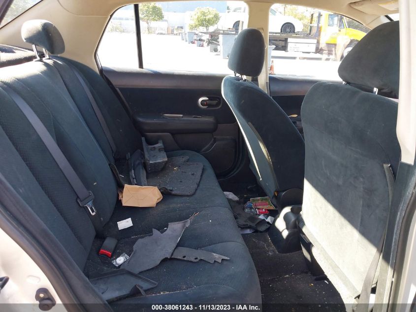 2010 Nissan Versa 1.8S VIN: 3N1BC1AP7AL412411 Lot: 38061243