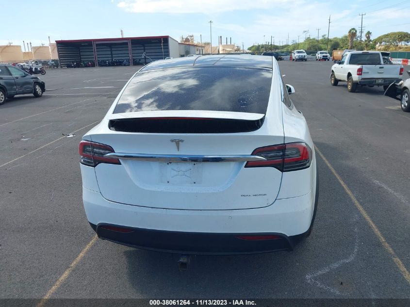 2019 Tesla Model X 75D/Standard Range/Long Range/100D VIN: 5YJXCDE2XKF182981 Lot: 38061264