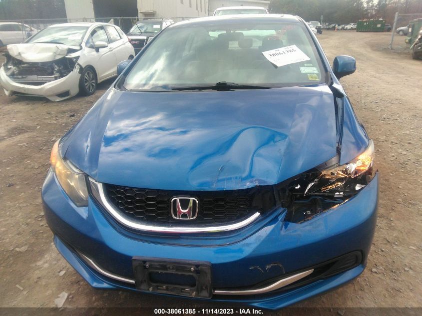 2013 Honda Civic Ex VIN: 19XFB2F83DE272729 Lot: 38061385