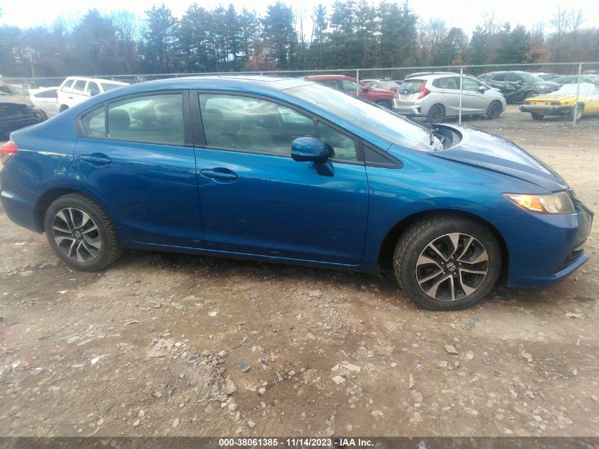 2013 Honda Civic Ex VIN: 19XFB2F83DE272729 Lot: 38061385