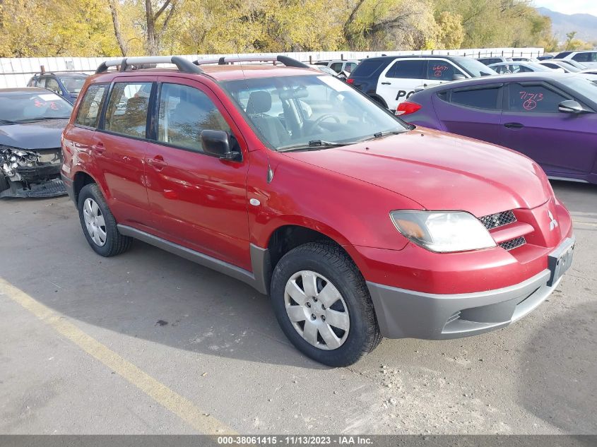 2003 Mitsubishi Outlander Ls VIN: JA4LZ31G93U049530 Lot: 38061415