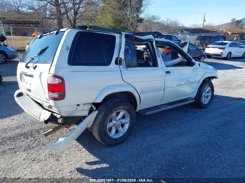 2004 Nissan Pathfinder Se VIN: JN8DR09Y14W916273 Lot: 38061951