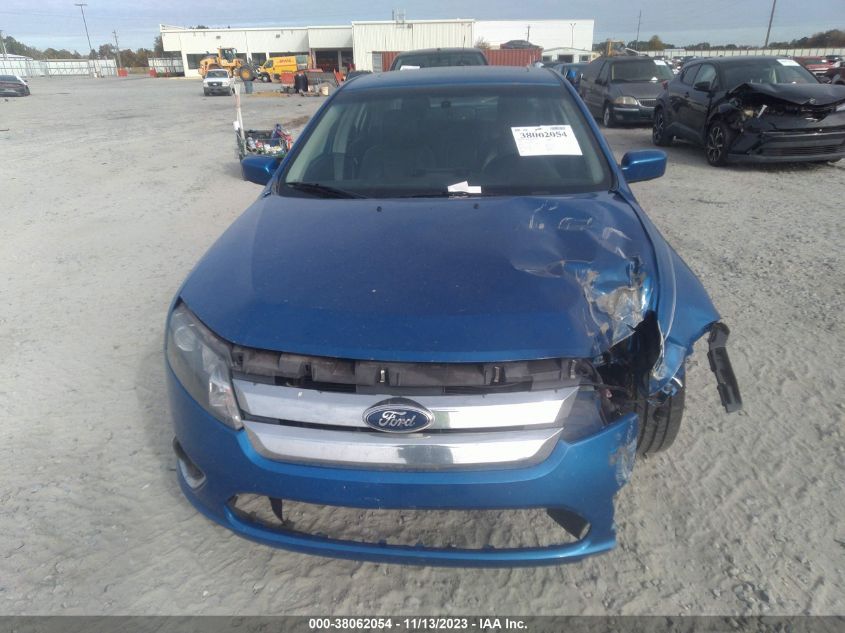 2012 Ford Fusion Sel VIN: 3FAHP0JA0CR201266 Lot: 38062054