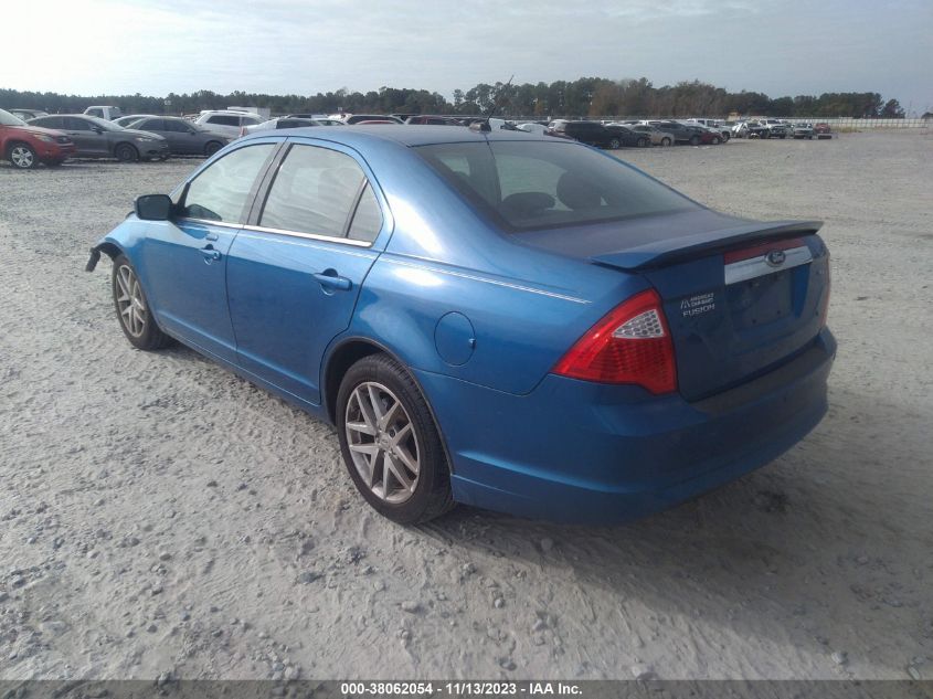 2012 Ford Fusion Sel VIN: 3FAHP0JA0CR201266 Lot: 38062054