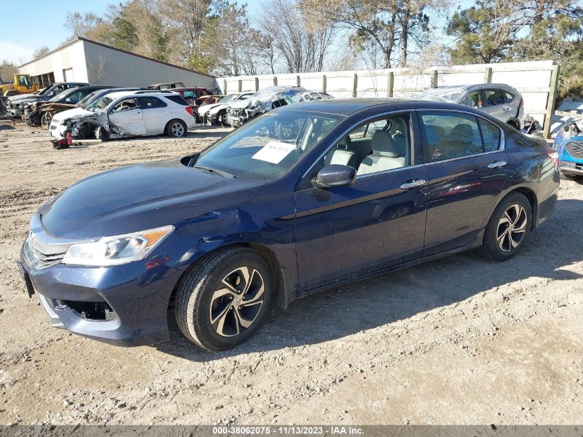 1HGCR2F34GA050373 2016 Honda Accord Lx