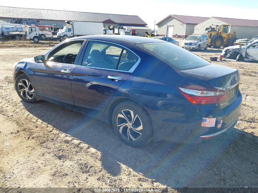 1HGCR2F34GA050373 2016 Honda Accord Lx