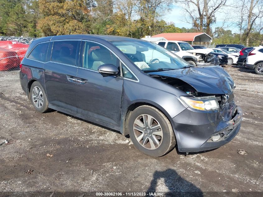 2014 Honda Odyssey Touring/Touring Elite VIN: 5FNRL5H97EB079898 Lot: 38062106