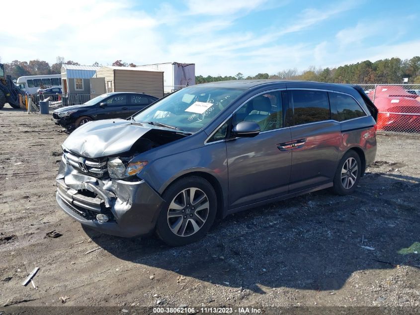 2014 Honda Odyssey Touring/Touring Elite VIN: 5FNRL5H97EB079898 Lot: 38062106