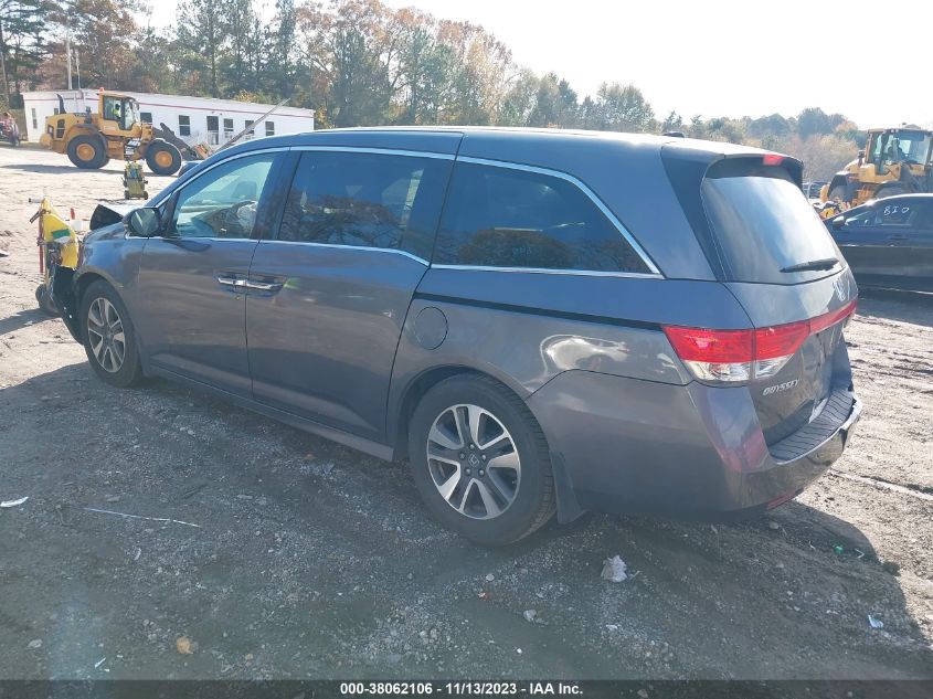 2014 Honda Odyssey Touring/Touring Elite VIN: 5FNRL5H97EB079898 Lot: 38062106