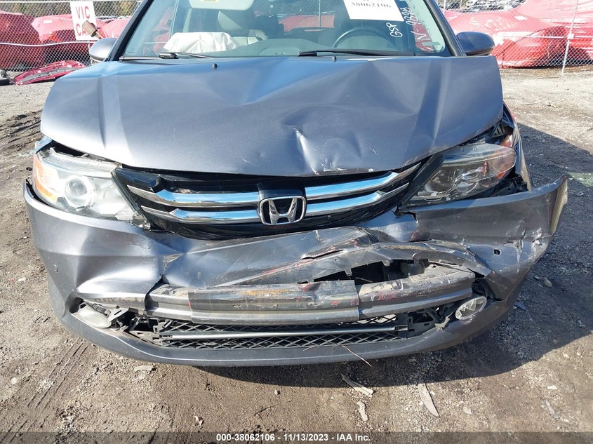 2014 Honda Odyssey Touring/Touring Elite VIN: 5FNRL5H97EB079898 Lot: 38062106