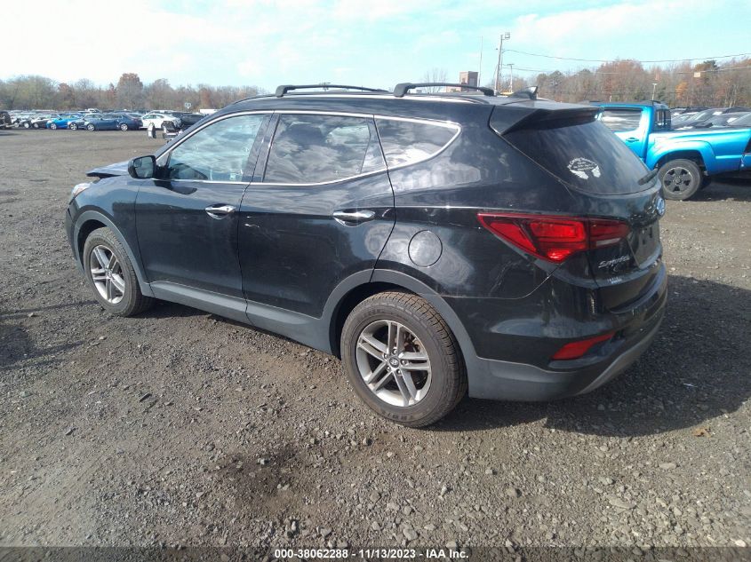 2017 Hyundai Santa Fe Sport 2.4L VIN: 5NMZUDLB7HH032827 Lot: 38062288