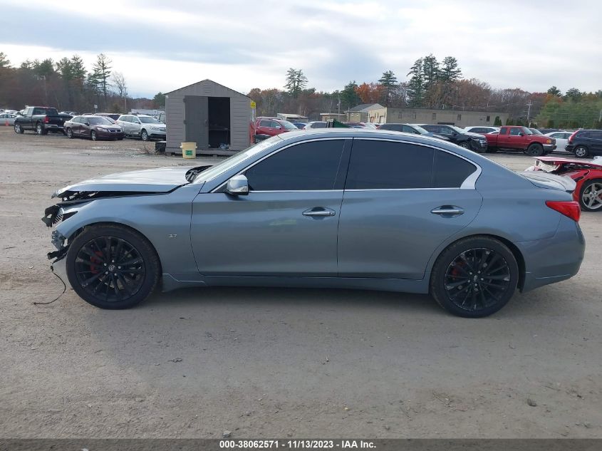 2014 Infiniti Q50 Premium VIN: JN1BV7AR0EM699715 Lot: 38062571