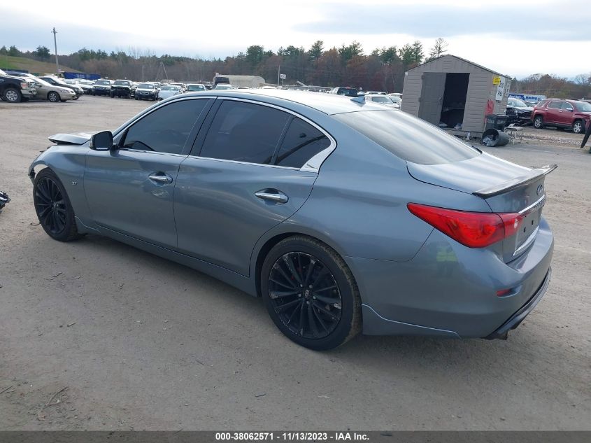 2014 Infiniti Q50 Premium VIN: JN1BV7AR0EM699715 Lot: 38062571