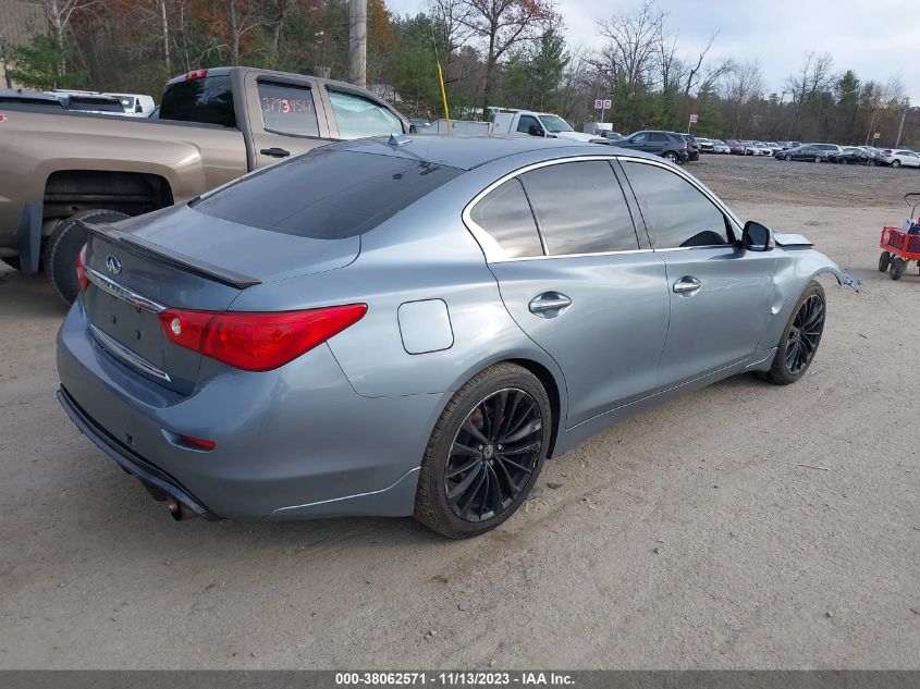 2014 Infiniti Q50 Premium VIN: JN1BV7AR0EM699715 Lot: 38062571