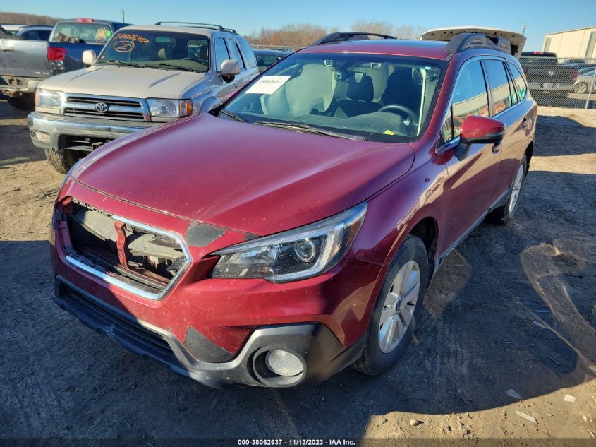 2019 Subaru Outback 2.5I Premium VIN: 4S4BSAHC0K3242291 Lot: 38062637