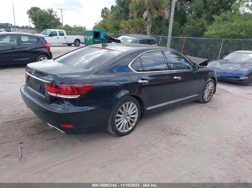 2015 Lexus Ls 460 VIN: JTHBL5EFXF5133367 Lot: 38062765