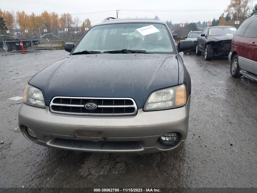 2002 Subaru Legacy Outback VIN: 4S3BH665327624294 Lot: 38062780