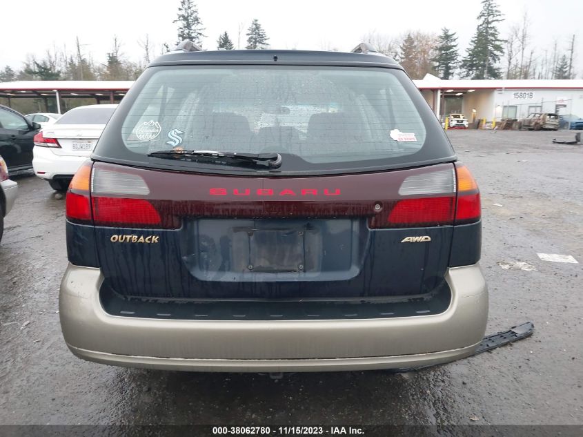 2002 Subaru Legacy Outback VIN: 4S3BH665327624294 Lot: 38062780