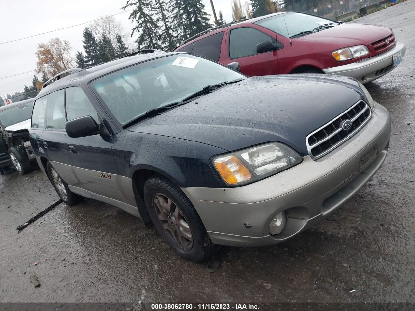 2002 Subaru Legacy Outback VIN: 4S3BH665327624294 Lot: 38062780