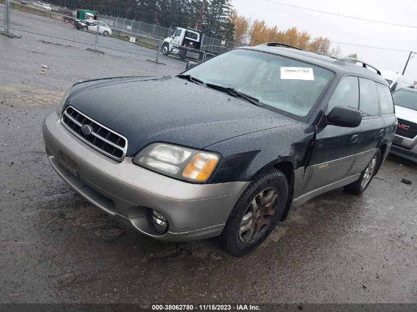 2002 Subaru Legacy Outback VIN: 4S3BH665327624294 Lot: 38062780