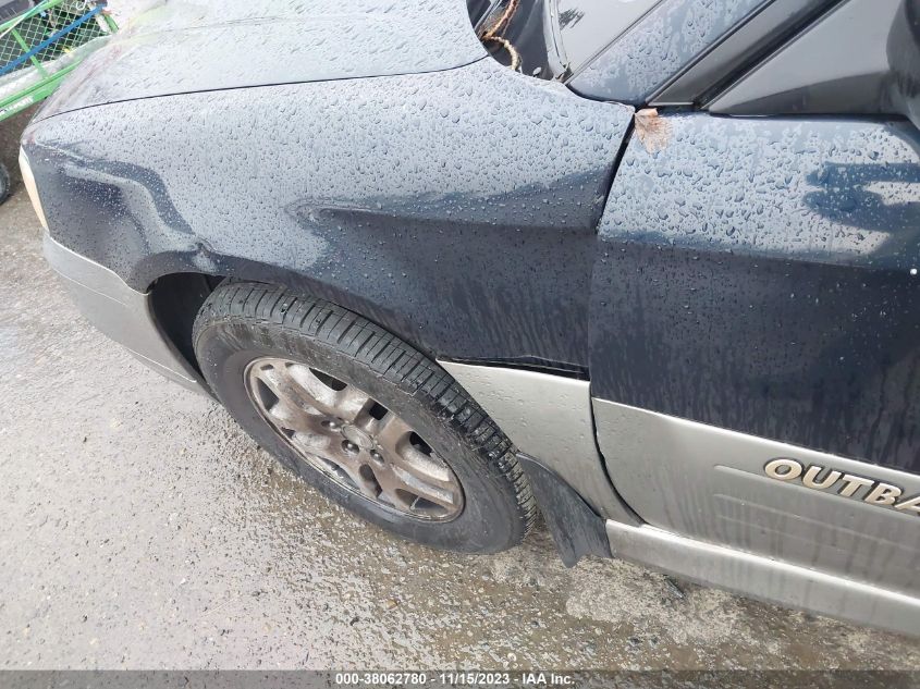 2002 Subaru Legacy Outback VIN: 4S3BH665327624294 Lot: 38062780