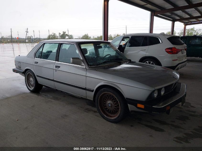 1986 BMW 528 E Automatic VIN: WBADK8304G9700497 Lot: 38062817