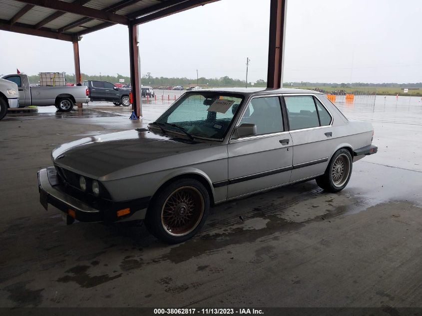 1986 BMW 528 E Automatic VIN: WBADK8304G9700497 Lot: 38062817