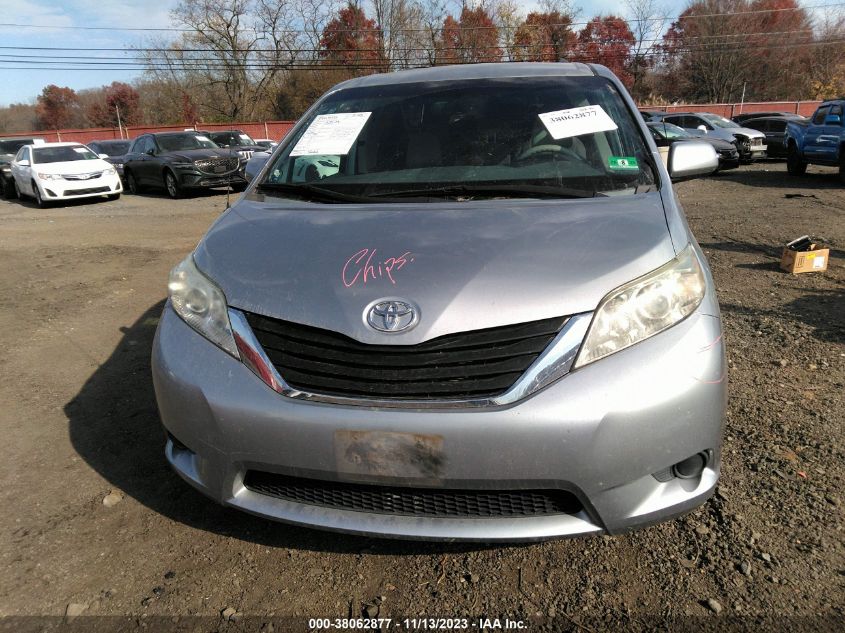 2012 Toyota Sienna Le VIN: 5TDKK3DC5CS274238 Lot: 38062877