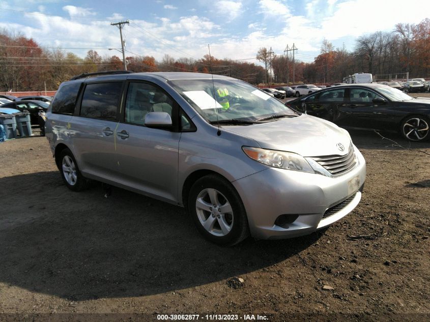 2012 Toyota Sienna Le VIN: 5TDKK3DC5CS274238 Lot: 38062877