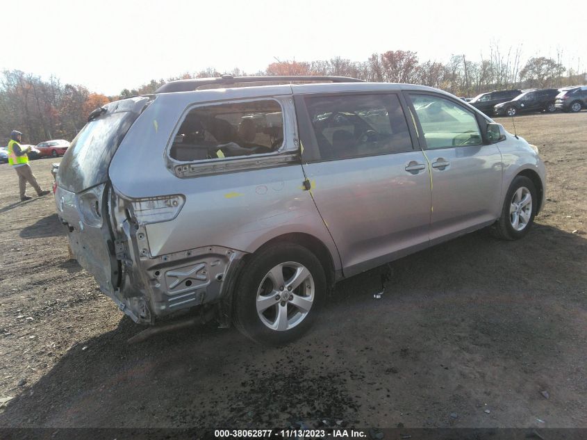 2012 Toyota Sienna Le VIN: 5TDKK3DC5CS274238 Lot: 38062877